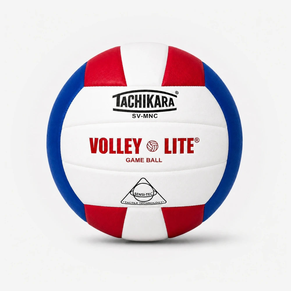 Tachikara Volley Lite volleyball on a white background