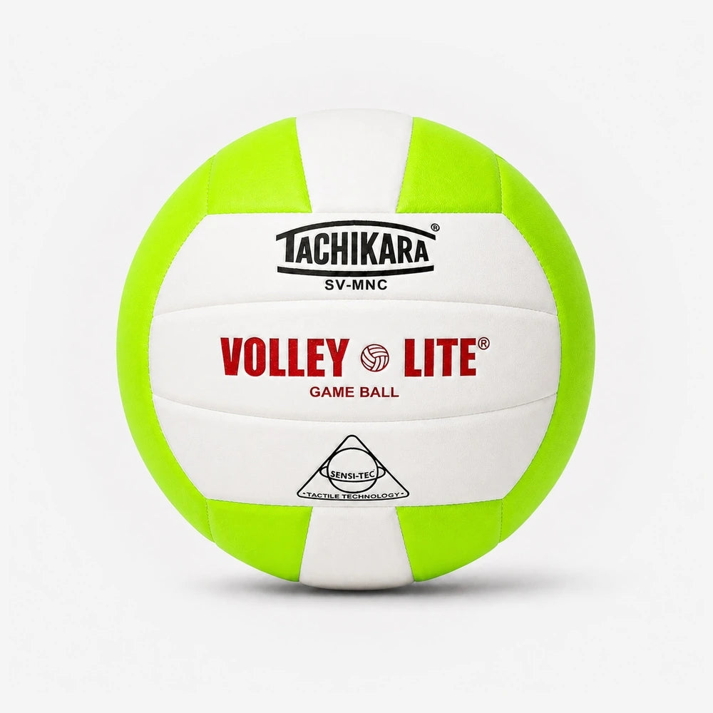 Tachikara Volley Lite volleyball on a light gray background