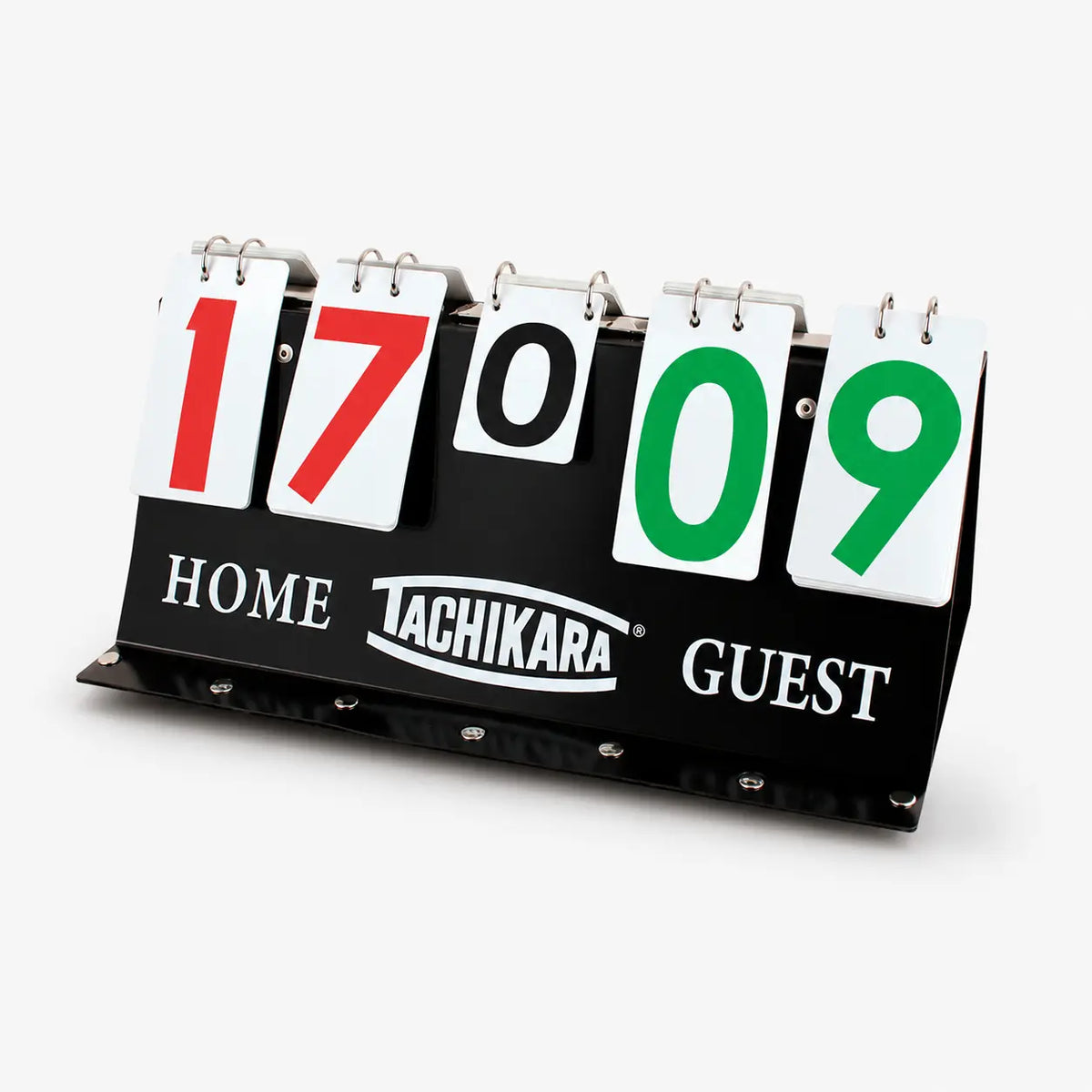 Scoreboard with tachikara branding 